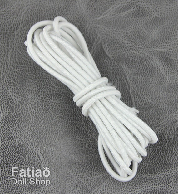 2mm White Stringing Round Elastic Cord for BJD doll Etsy