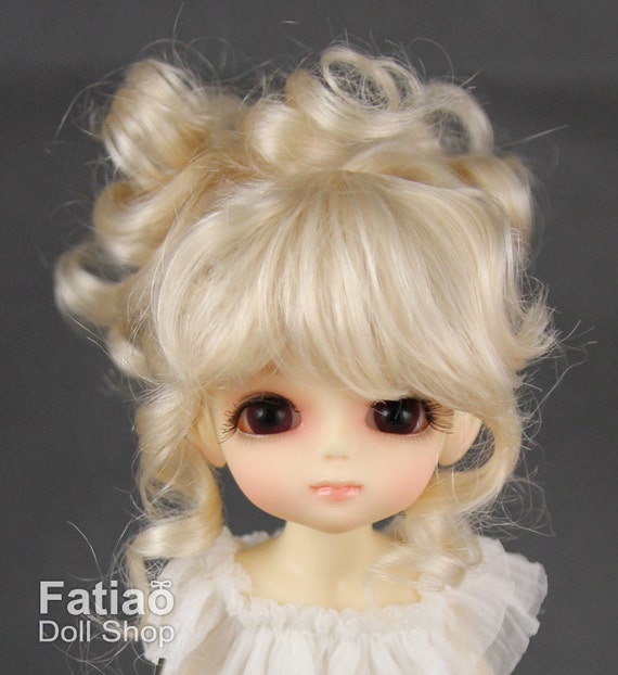 All Size Free Style Fur Doll Wig 19 Colors for BJD Pullip Blythe