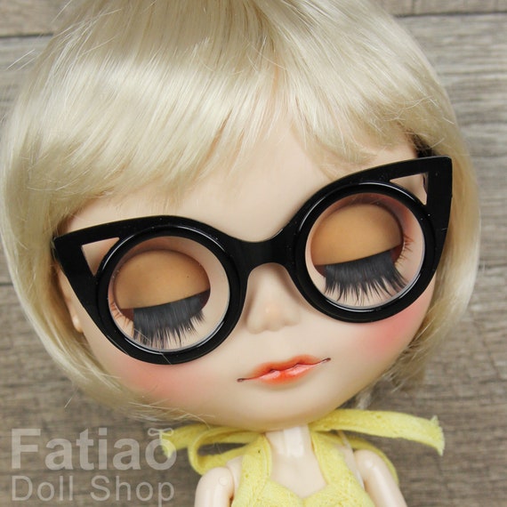 New Dolls Fashion Hipster Sunglasses Glasses for Blythe 