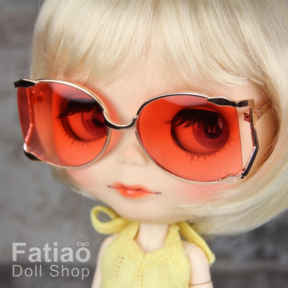 New Dolls Fashion Hipster Sunglasses Glasses for Blythe 