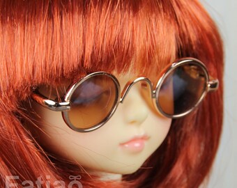 Vintage BJD Doll Oval Glasses For 1/6 YOSD 1/4 MSD Accessories Doll F7X T8X0 Vintage BJD Doll Oval Glasses For 1/6 YOSD 1/4 MSD Accessories Doll F7X T8X0