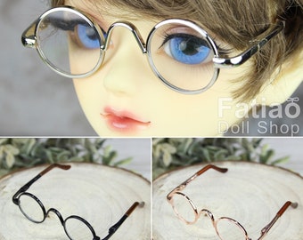 New fashion Dolls Glasses fit 1/3 BJD SD Super Dollfie / Black Silver Gold