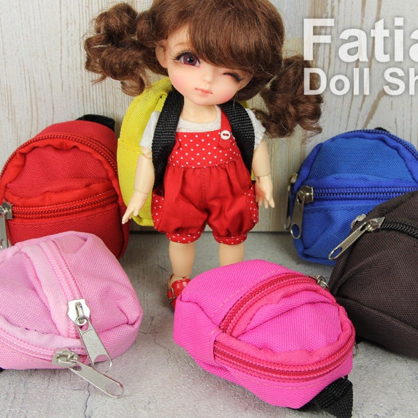 Puppentasche rucksack für blythe Barbie BJD puppen zubehör