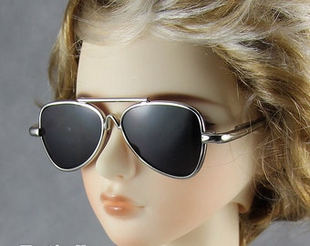 New fashion Dolls Sun Glasses fit 1/3 BJD SD Super Dollfie Silver