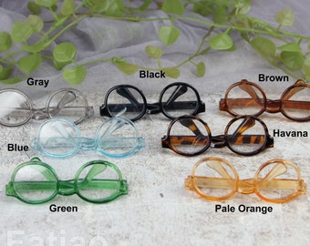 New fashion Full-Rim Dolls Plastic Glasses fit 1/3 BJD size