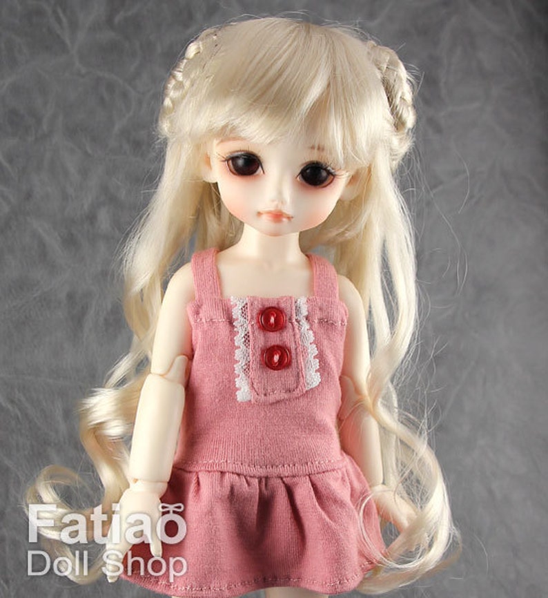 Fatiao New Dolls Wig Dollfie Yo-sd 1/6 BJD 6-7 Size | Etsy