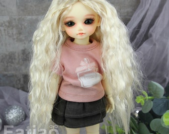 Fatiao - New Dolls Wig Dollfie Yo-SD 1/6 BJD 6-7" size Blonde