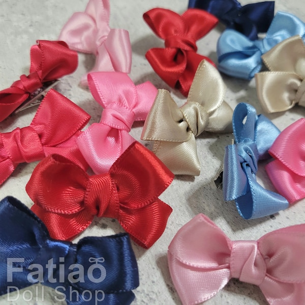 Dolls BJD Ribbon Hair Clip - Fatiao handmade
