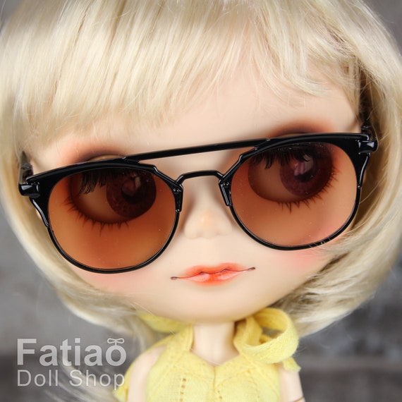 New Dolls Fashion Hipster Sunglasses Glasses for Blythe 