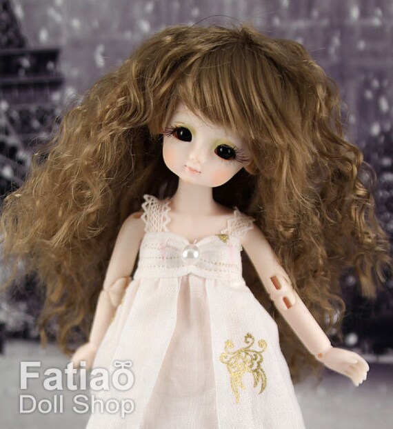 5 inch doll wig