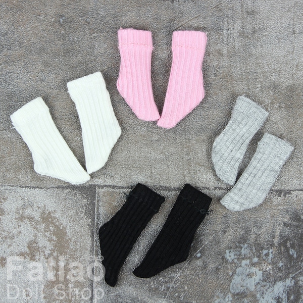 Doll socks Obitsu11 OB11 1/12 1/8 BJD / Blythe Pullip Lati Yellow Pukifee socks