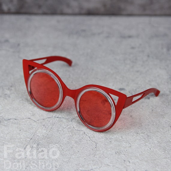 New Dolls Fashion Hipster Sunglasses Glasses for Blythe 