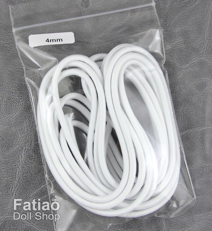 Elastic Stringing Cord from Germany [4100] - - It's Free! : Dollspart  Supply - Doll parts, supplies, shoes, high heels and accessories