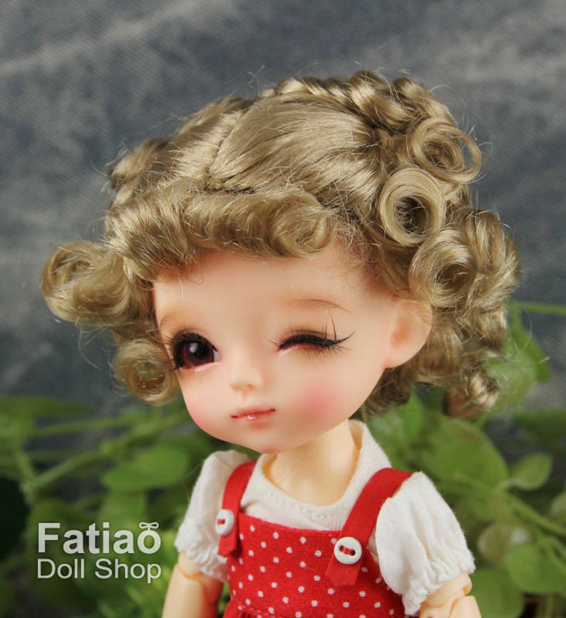 Fatiao Dollfie Lati Yellow Pukifee 5-6 Doll Wig Baby | Etsy