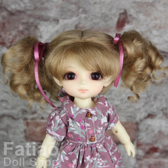 Buy Fatiao Dollfie Lati Yellow Pukifee 5 6 Inch Mohair Doll Wig