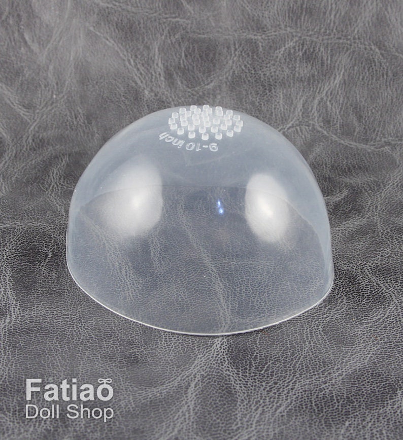 New Soft SILICONE Sheath Dolls Wigs Cap 9-10 8-9 7-8 6-7 5-6 4-5 4 size image 5