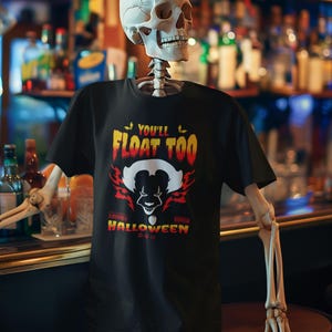 Halloween Clown T-Shirt, Scary Circus Shirt, Creepy Clown Tee, Halloween Costume Top, Unisex Halloween Shirt