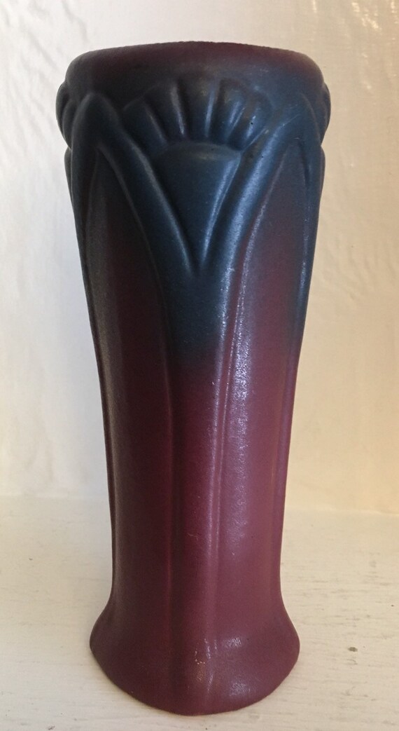 Van Briggle Pottery 1920 USA Mullberry Art Deco Vase