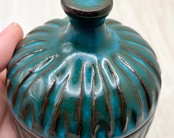Teal jar