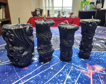 Burn the Devi'ls Ass spell candle