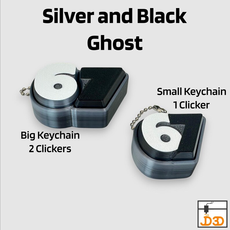 6 7 Clicker Fidget Keychain - Etsy