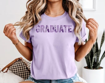 Graduate Class von 2026 Tshirt, Klasse von 2026 Senior Tee, Graduierung Tshirt, High School Abschluss Shirt, Mom Abschluss Shirt