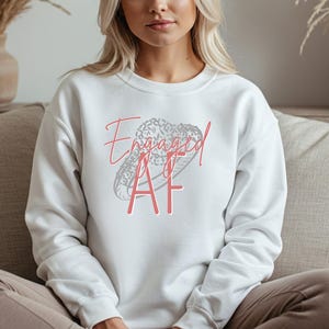 Engaged AF Ring Shirt Squad Bridesmaid Shirts Proposal Gift Bride Shirt Team Bride Shirts Bachelorette Party Shirts Bachelorette Shirts
