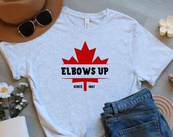 Elbows Up Since 1867 Never the 51st State Elbows Up Shirt Canadian Hockey Culture True North Strong and Free Proud Canadian Shirt