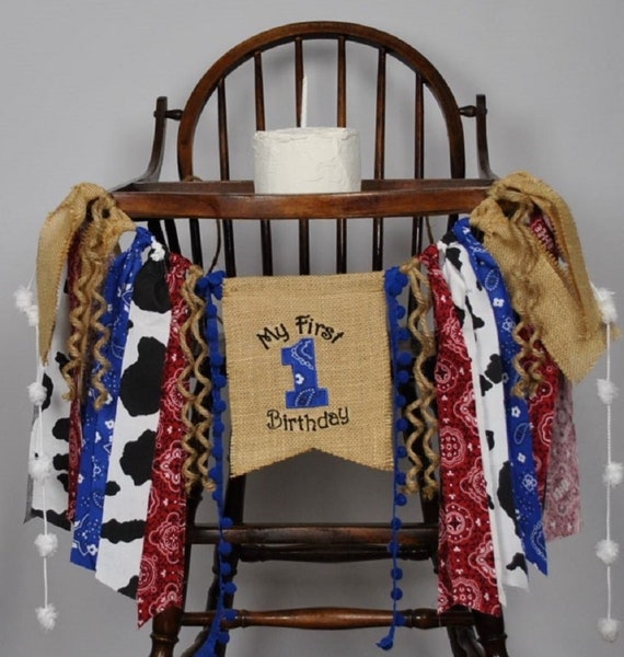 1ST BIRTHDAY Cowboy Rodeo My First Banner-Highchair Birthday Banner-Rodeo Banner-Cowboy Birthday Party-Rodeo Birthday Party Il_570xn