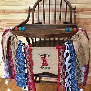 IMIĘ PERSONALIZOWANE 1. kowboj/dekoracja urodzinowa rodeo/baner na pierwsze krzesełko rodeo-dekoracja na imprezę-baner urodzinowy rodeo-baner na jedną imprezę-rekwizyt do zdjęć