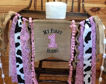 MY FIRST BIRTHDAY Cowboy Rodeo Banner-First Rodeo Birthday Banner-Birthday Banners--Happy Birthday Banners-Birthday Banner One-Party Banner