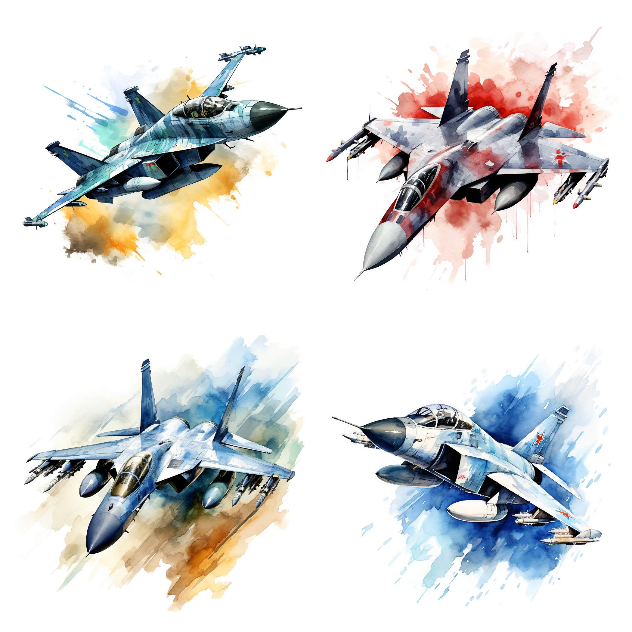 30 Modern Jet Fighter Clipart PNG | Military Aircraft Graphic | Combat ...
