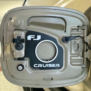 FJ Cruiser Gas Cap Holder (15 Color options and combinations)