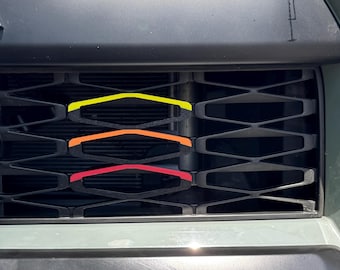 Toyota 4Runner Tri-Color Heritage Grille Clip on Badges