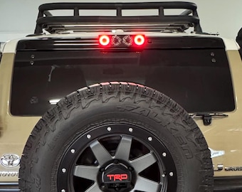 FJ Cruiser - 3rd Brake Light (Valkyrie Style) with or without back-up camera (KC Lights only included on some ordered versions)