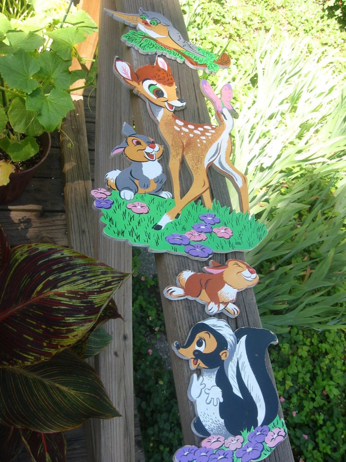 Bambi Wall Decor vintage Disney nursery Art scene Etsy