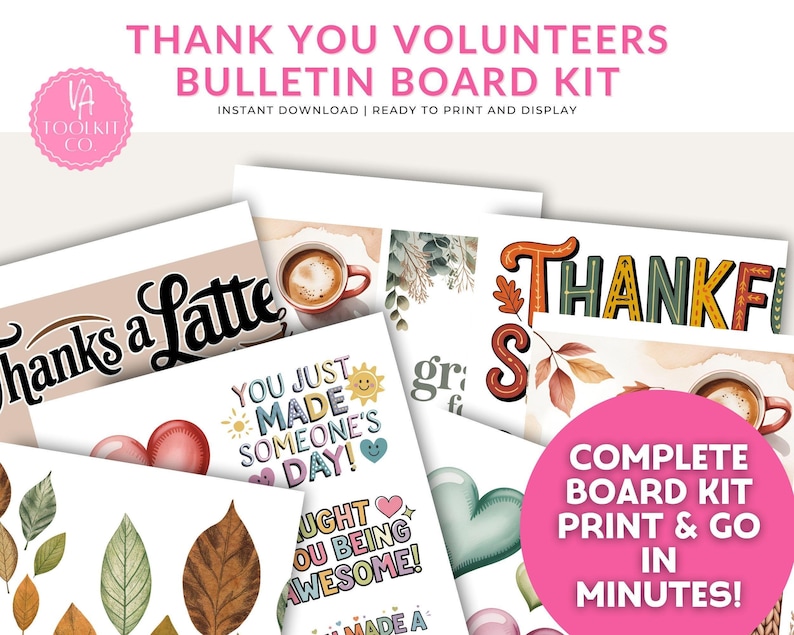 Employee Recognition Bulletin Board – Volunteer Staff Appreciation ...