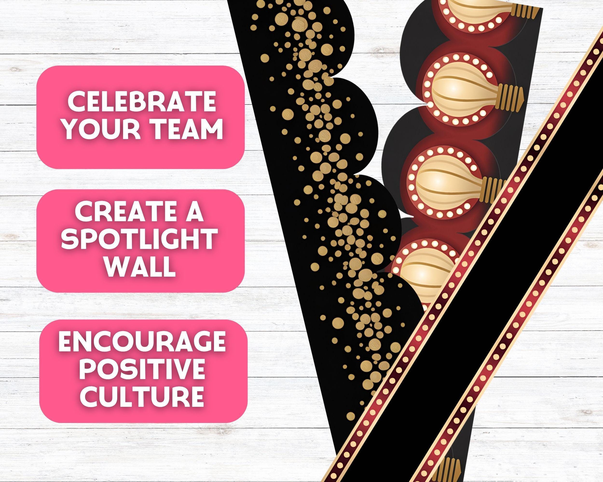 Employee Recognition Bulletin Board – Spotlight Staff Appreciation ...