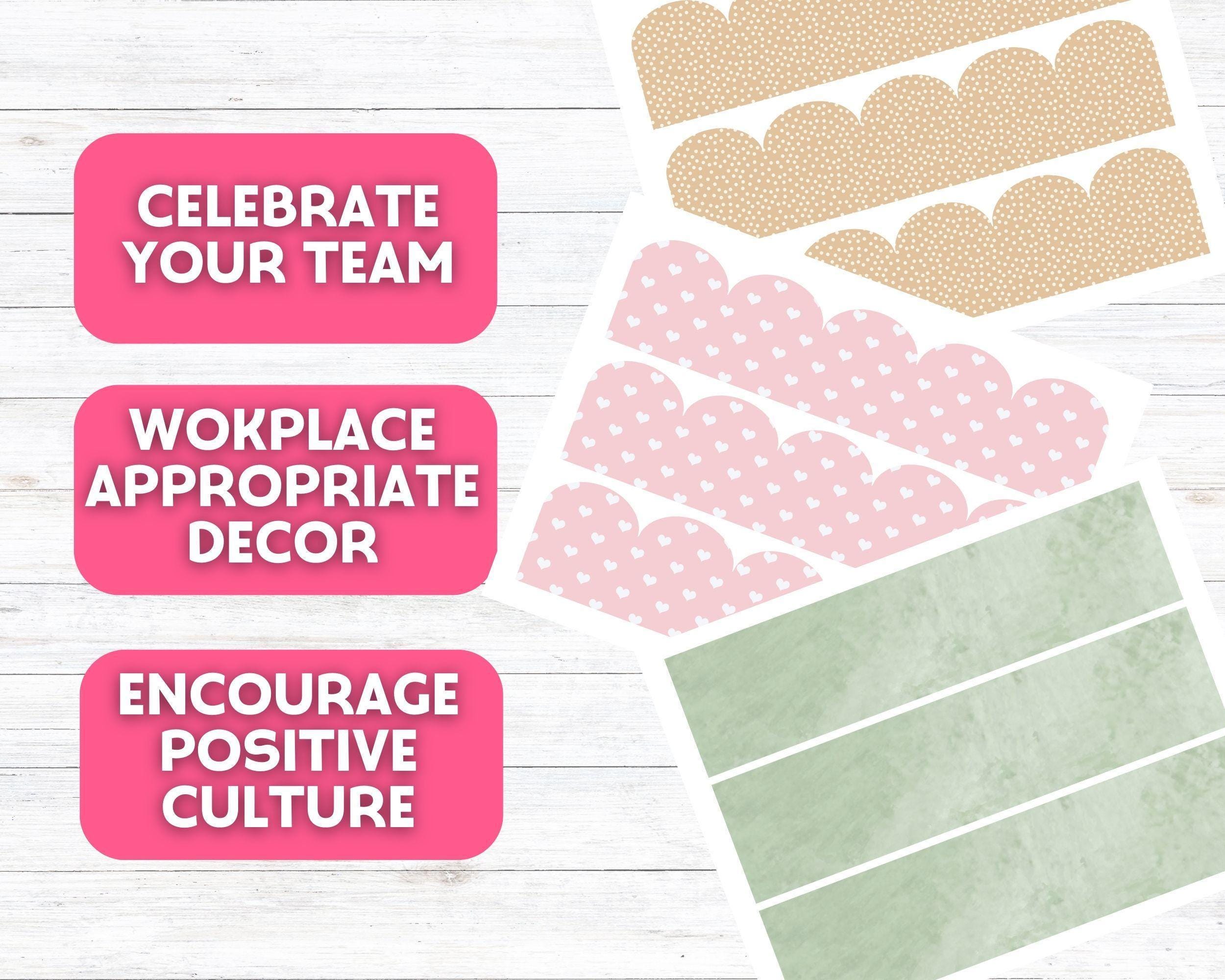 Employee Recognition Bulletin Board – Kindness Staff Appreciation ...