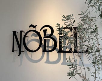 Floating Metal Letters, Custom Business Signage, Office Wall Branding, Indoor Outdoor Modern Logo Display