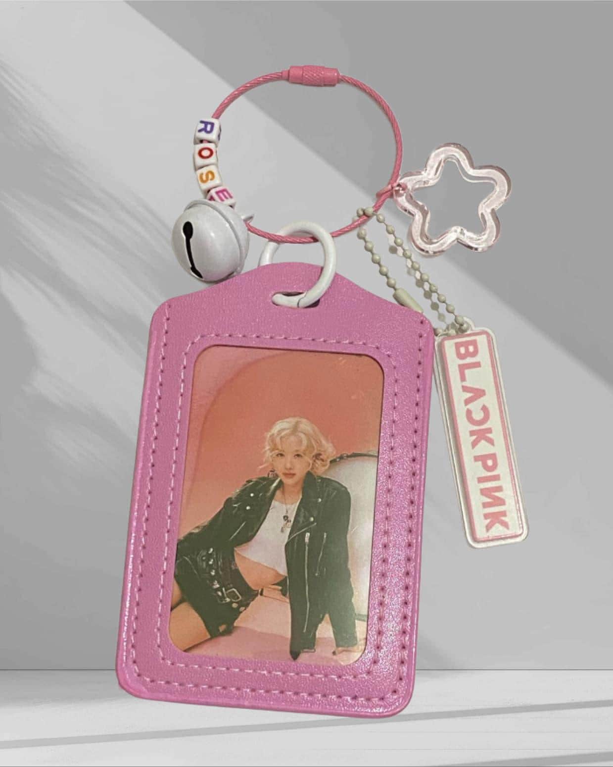 BLACKPINK Inspired Fan Made Photocard Holder, K-pop Keychain