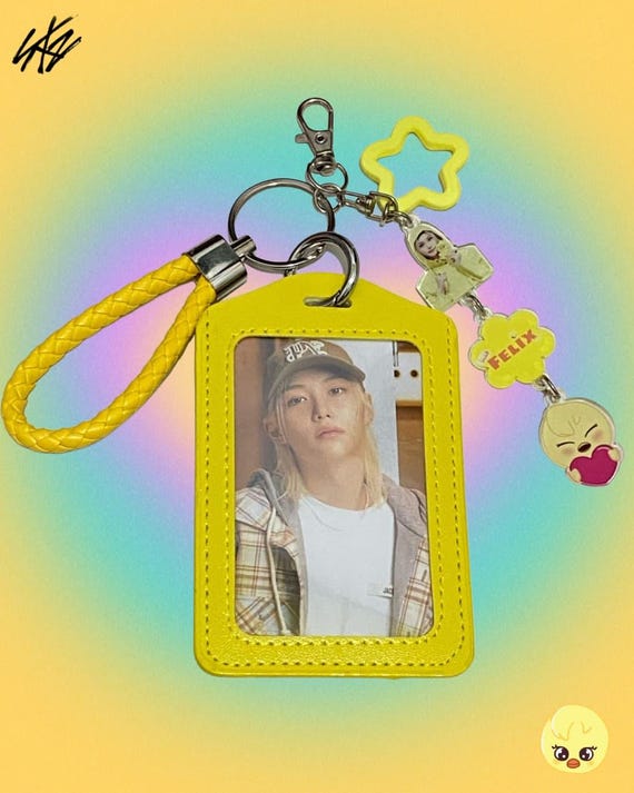 SKZOO PHOTOHOLDER キーホルダー SKZOO PHOTOHOLDER キーホルダー SKZOO Stray Kids Felt