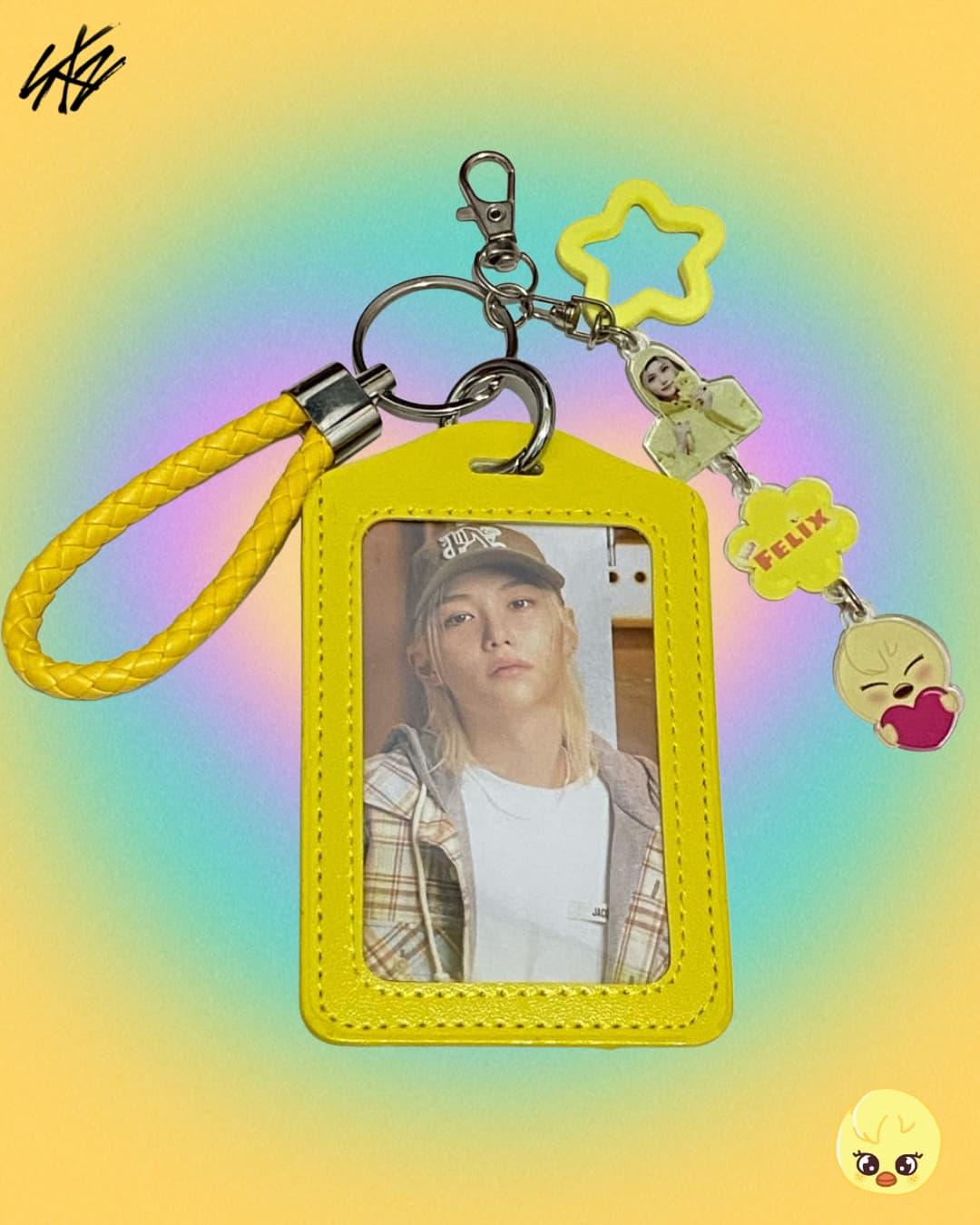 SKZOO Inspired Photocard Holder Keychain: Stray Kids Fanmade