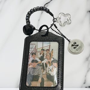 Xdinary Heroes Inspired Photocard Keychain,Xdinary Heroes Fanmade Charm, Villains Gift, Gaon, Gunil, Jooyeon, Jungsu, O.de, Jun Han, XH bias