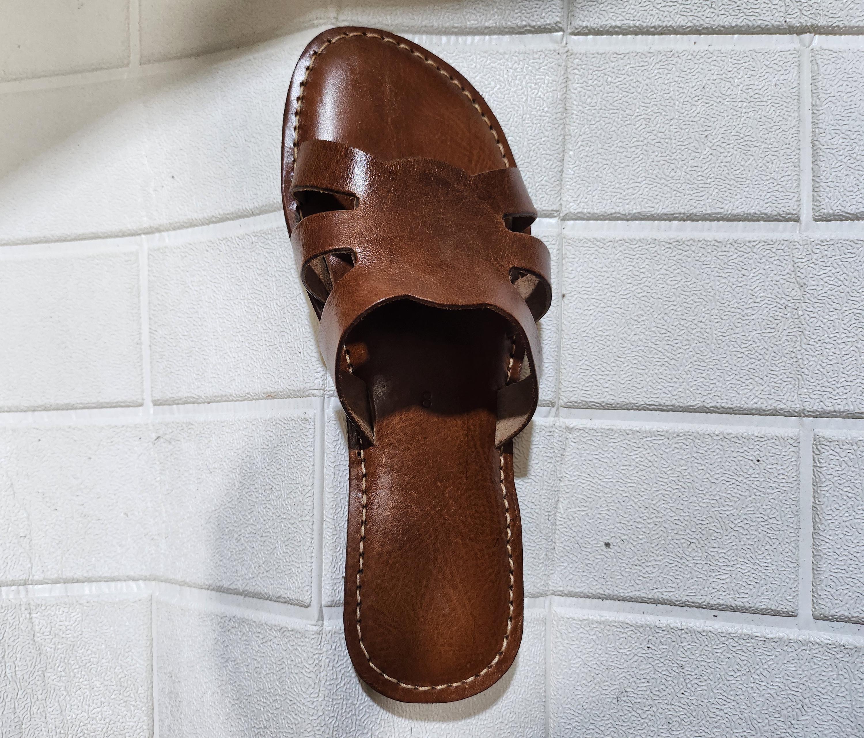 Handmade Moroccan Leather Sandals for Women - Summer Sandals  display picture 3