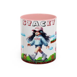 Roblox Girl Personalizable Mug