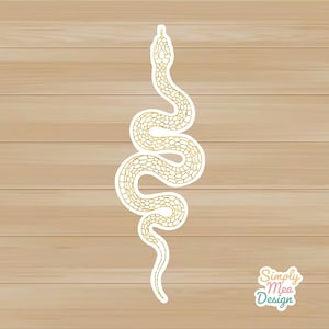Adesivo de cobra, adesivo de reputação, decalque adesivo para garrafas de água, carros, laptops, copos, Stanley, Owala, Kindle