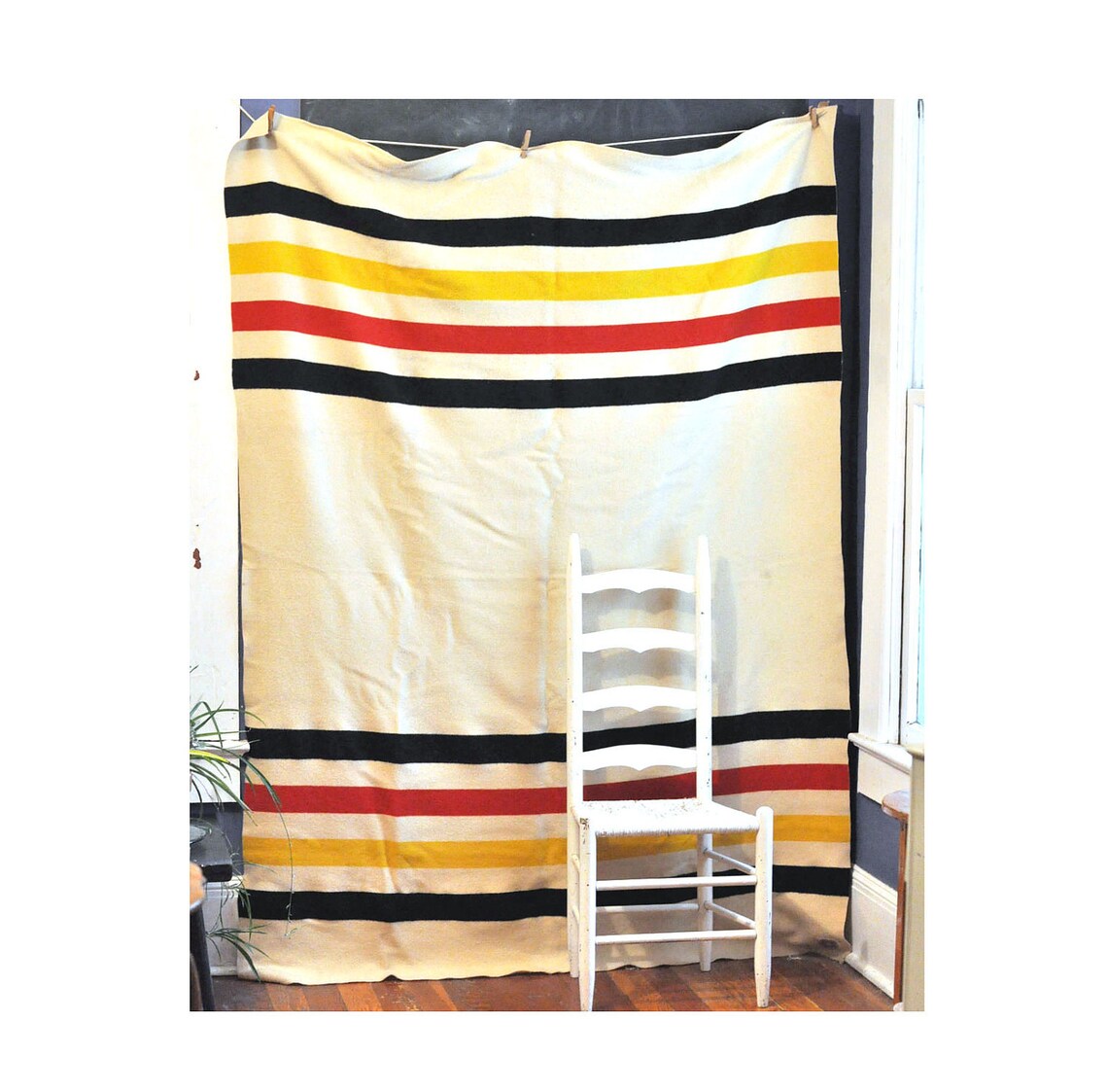 Vintage Pendleton Wool Blanket Glacier National Park Hudson Etsy