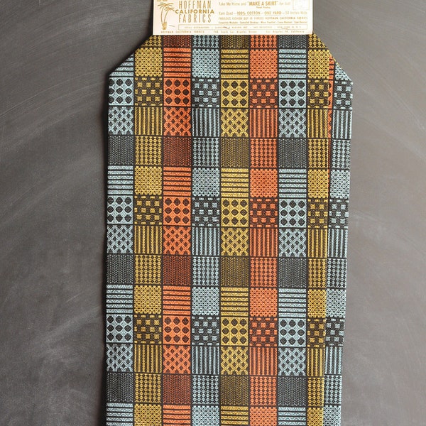 Vintage Fabric Yard California Fabrics Modern Design New in Package