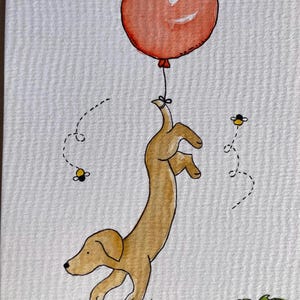 Cartes d'anniversaire personnalisées peintes à la main, illustrations uniques d'animaux, cartes personnalisées avec des designs uniques et expédition internationale